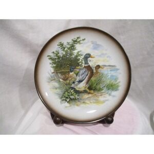 Duck Plate, Hassenpflug Vienna Austria Duck Plate, Fowl, cabin decor, wildlife